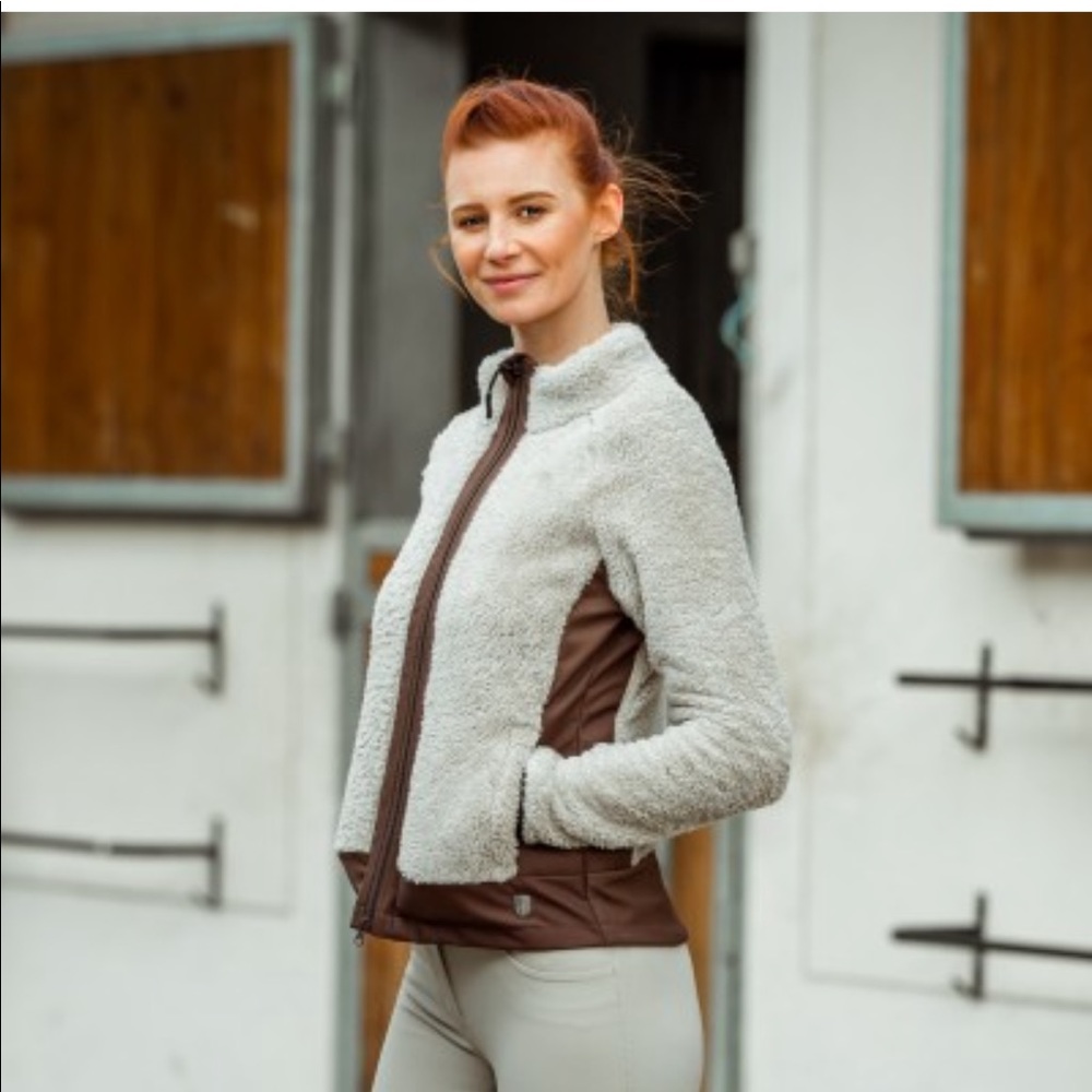Horze Deanne Womens Softshell Fleece Jacket NWT